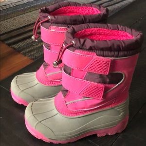 Girls size 10 Lands End Winter Boots